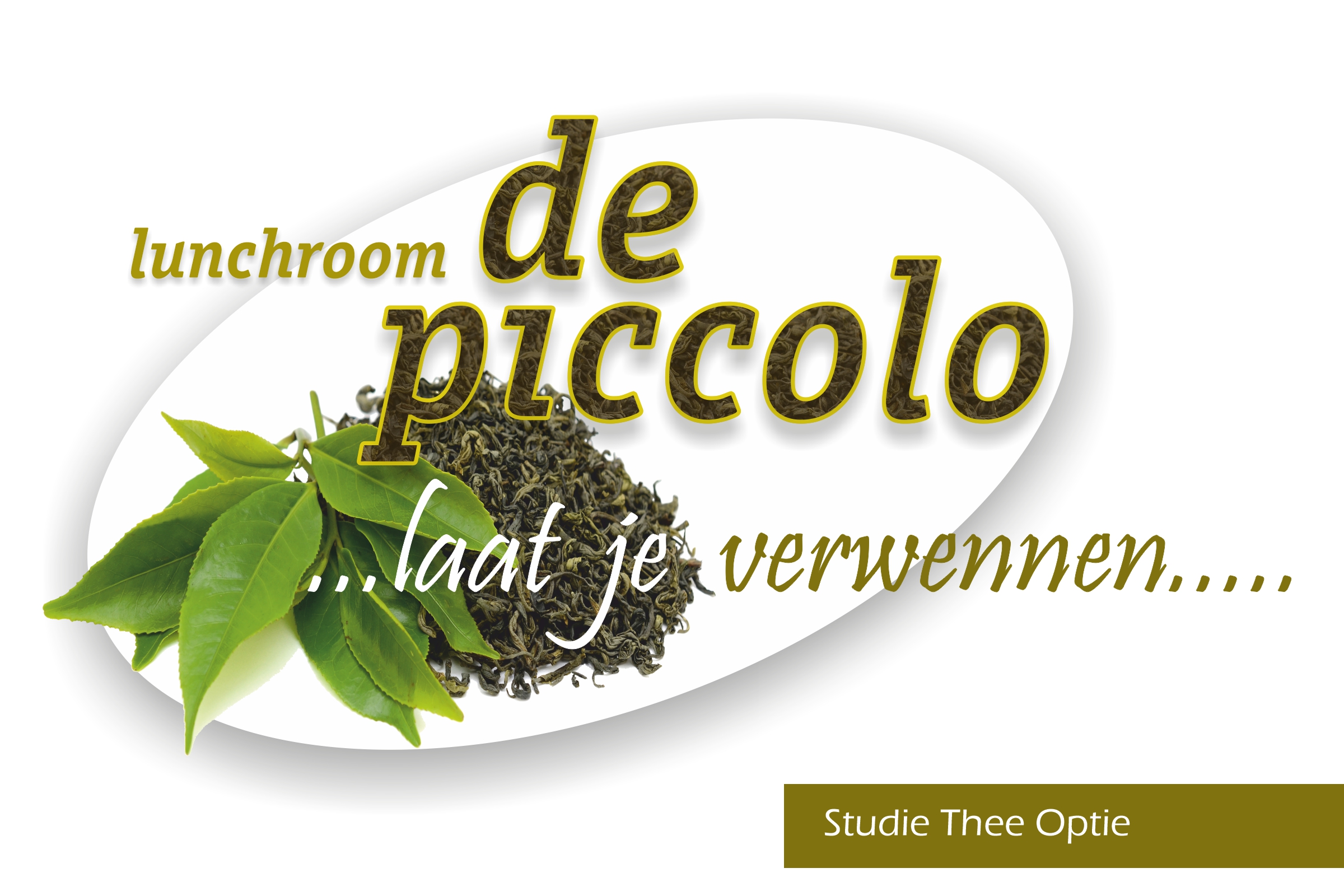 Lunchroom de Piccolo huisstijl, grafisch ontwerp, logo, logo ontwerpen