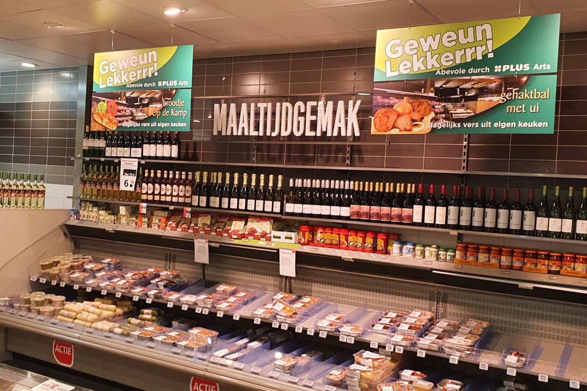 Kant&Klaar producten uit eigen keuken van Plus Arts in Landgraaf binnen de productpromotie actie Geweun Lekkerrr!